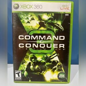 Command & Conquer 3: Tiberium Wars XBOX 360 Shooter Video Game